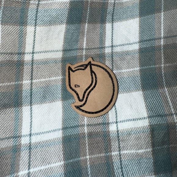 Fjallraven Shirt Mens Small Plaid Check Singi Short Sleeve Regular Comfort‎ Fit - Picture 7 of 9